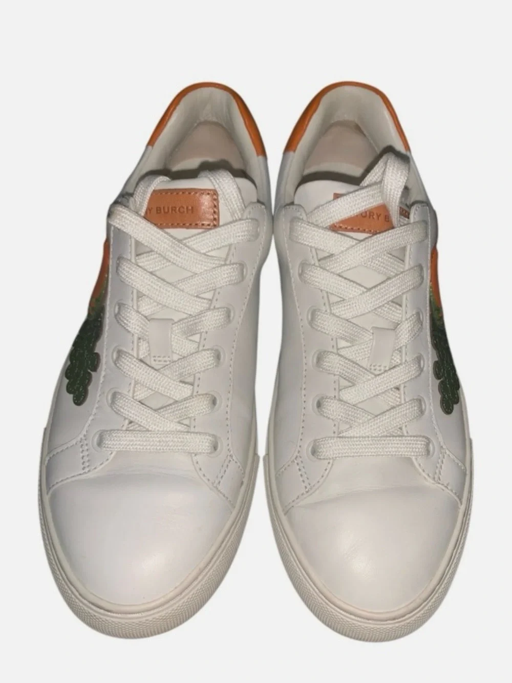 Tory Burch Leather Fruit basket sneakers size 7.5 M